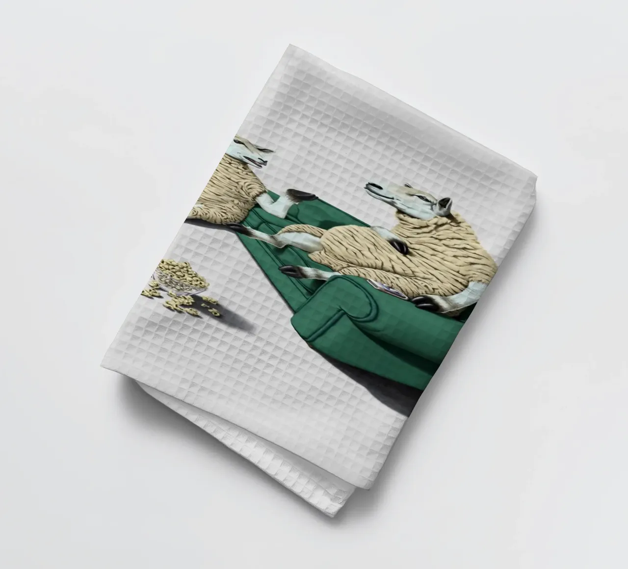 Sheep (Wordless) canovaccio da cucina da Rob Art | Illustration