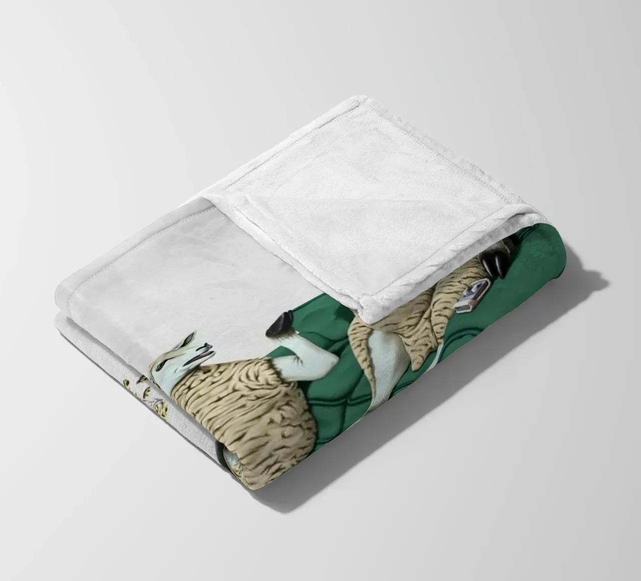Sheep (Wordless) coperta in pile da Rob Art | Illustration
