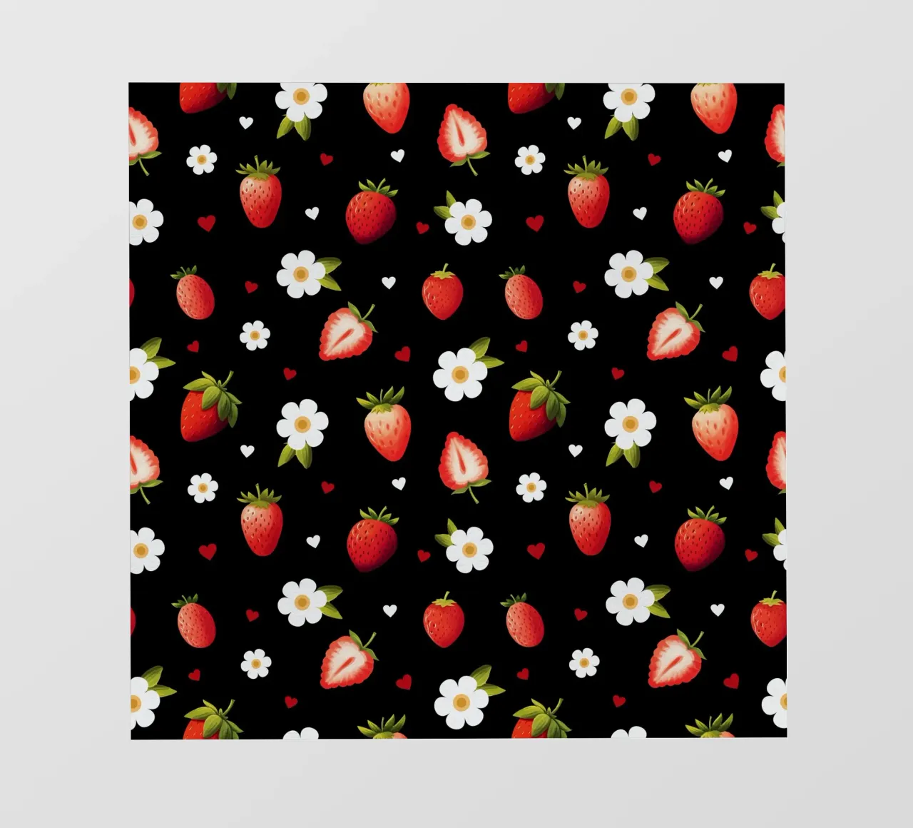 Strawberries pellicola backlit da Vivi Nicolin