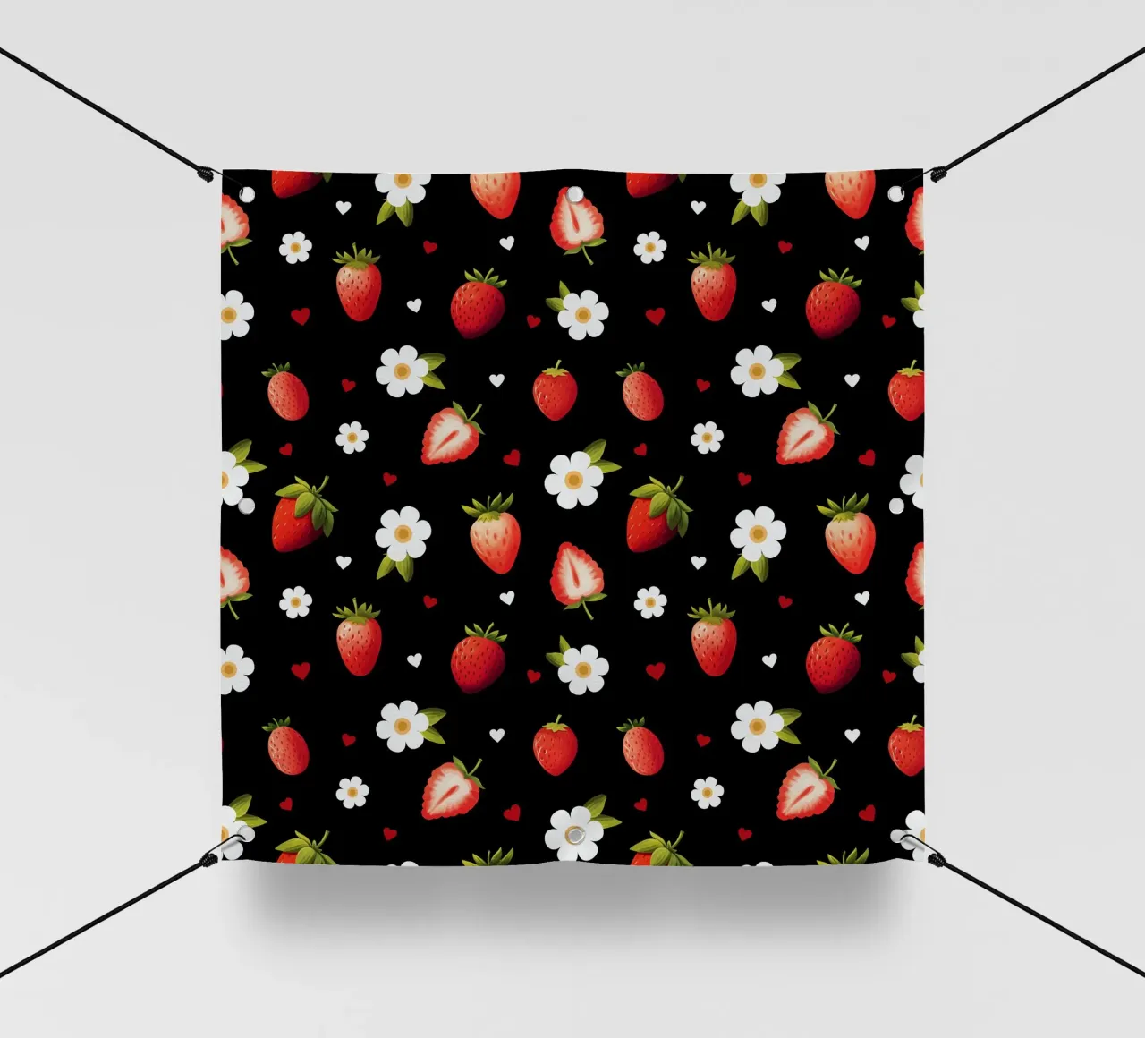 Strawberries telo in pvc da Vivi Nicolin