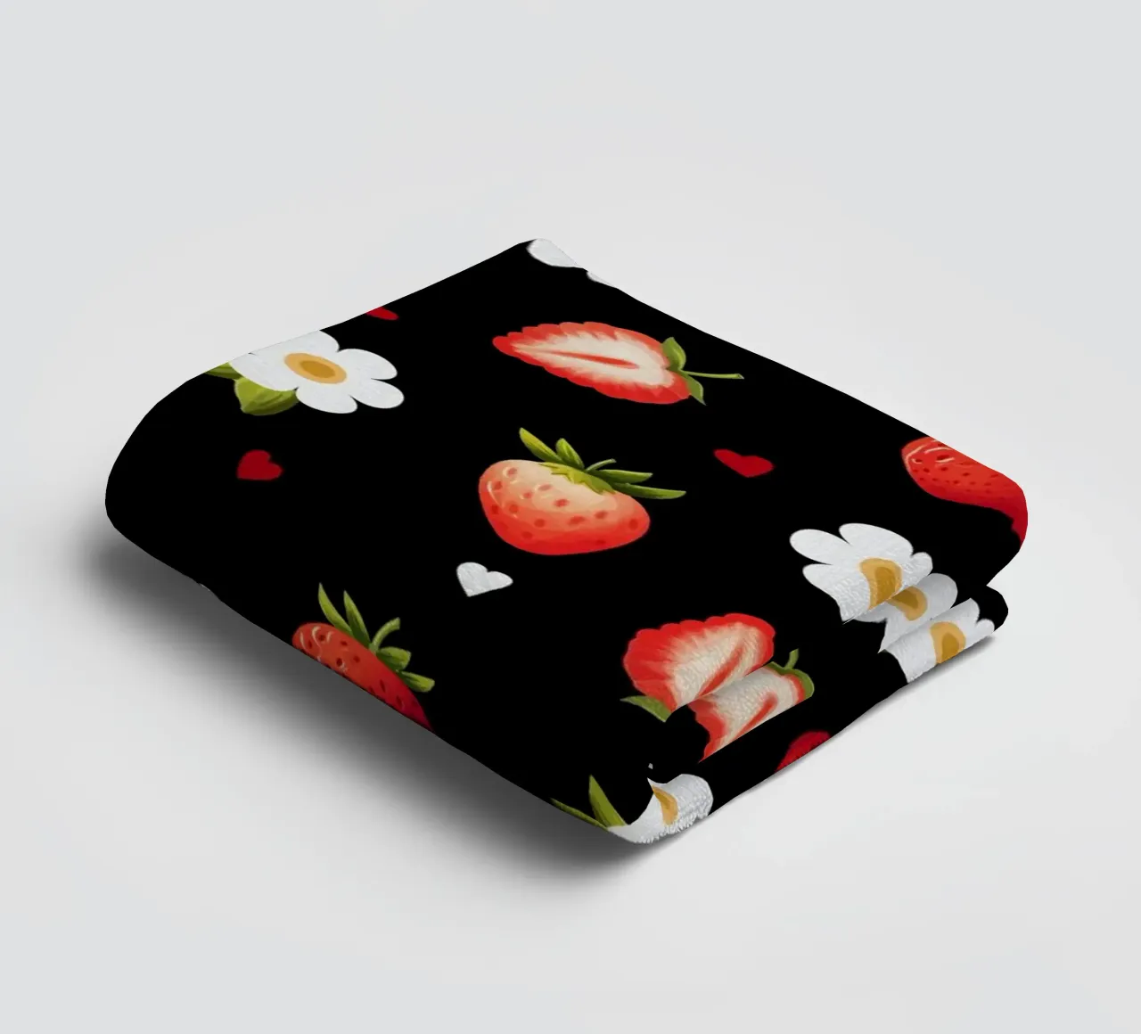 Strawberries asciugamano da bagno da Vivi Nicolin