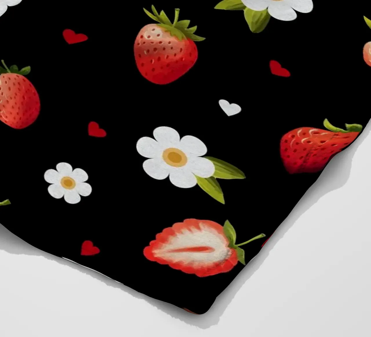 Strawberries coperta in pile da Vivi Nicolin