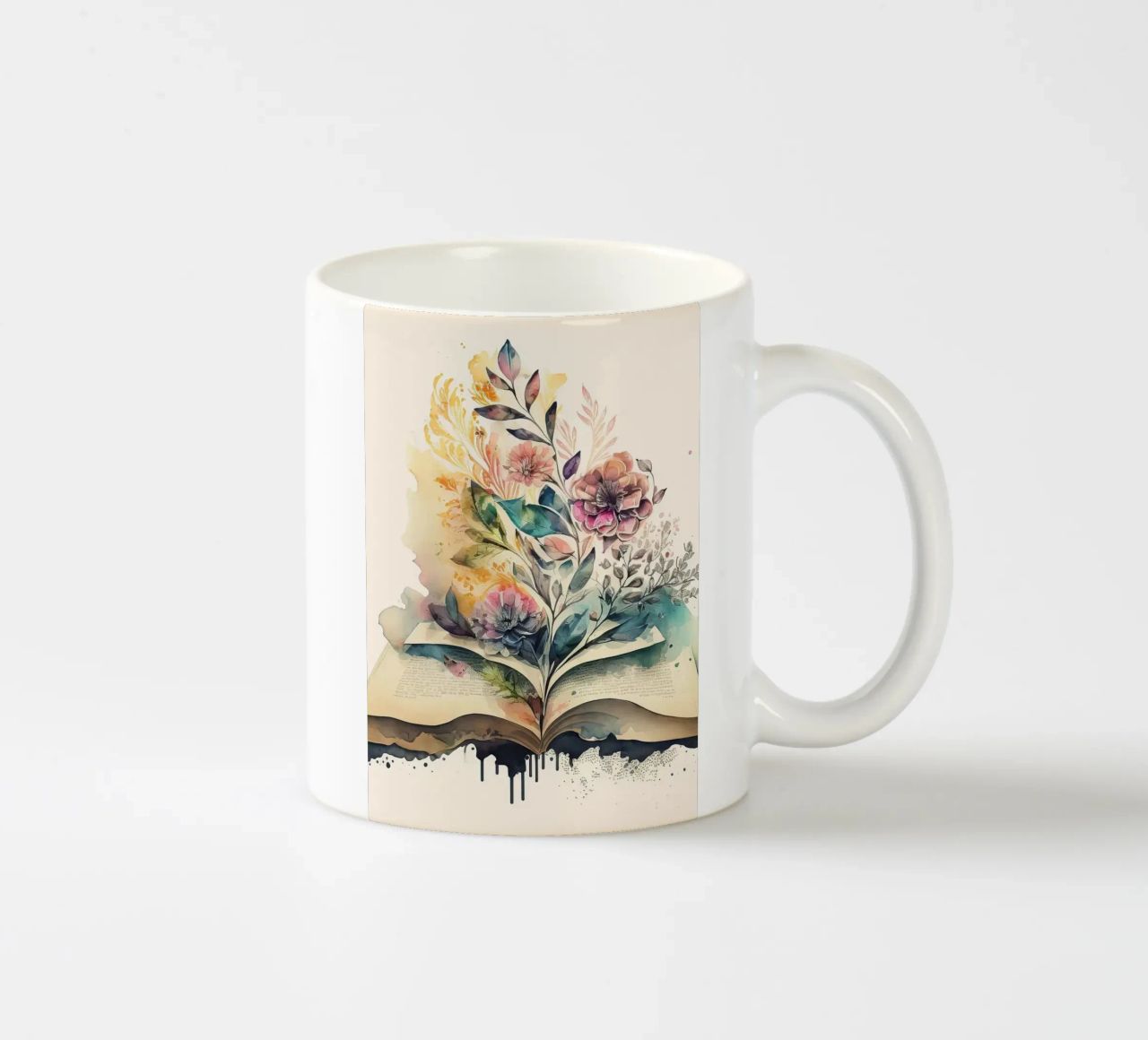 libro aperto tazza in ceramica da Jonathan R NASH