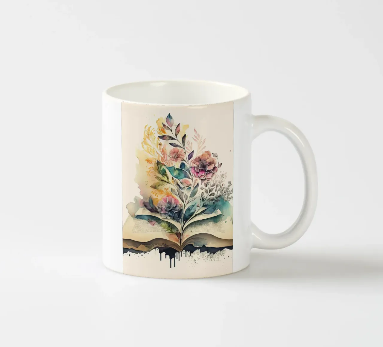 libro aperto tazza in ceramica da Jonathan R NASH