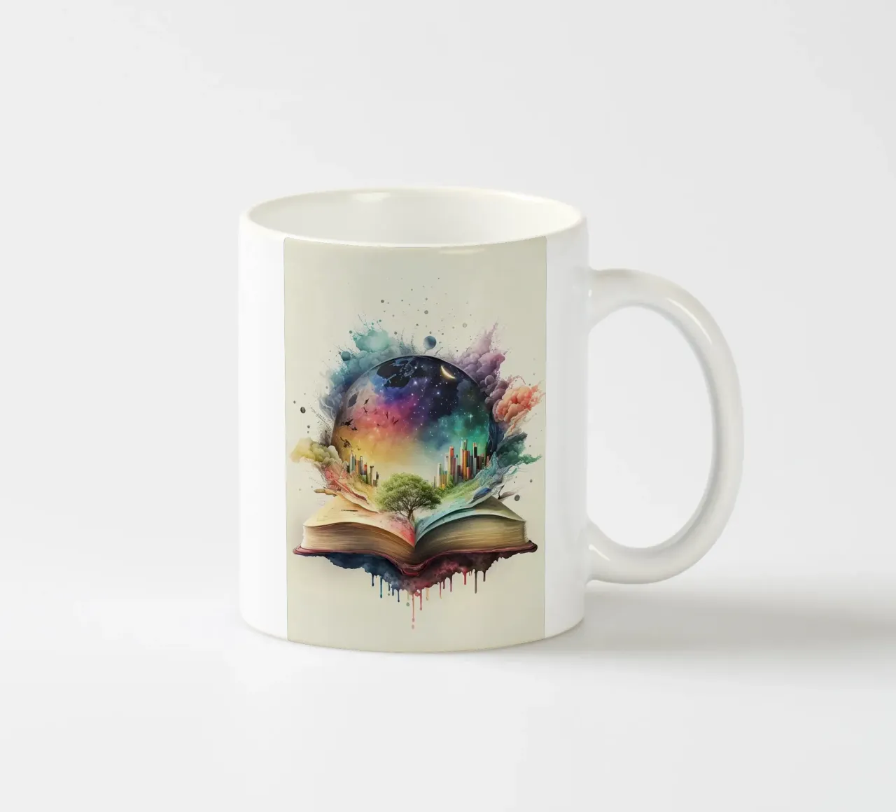 libro aperto tazza in ceramica da Jonathan R NASH