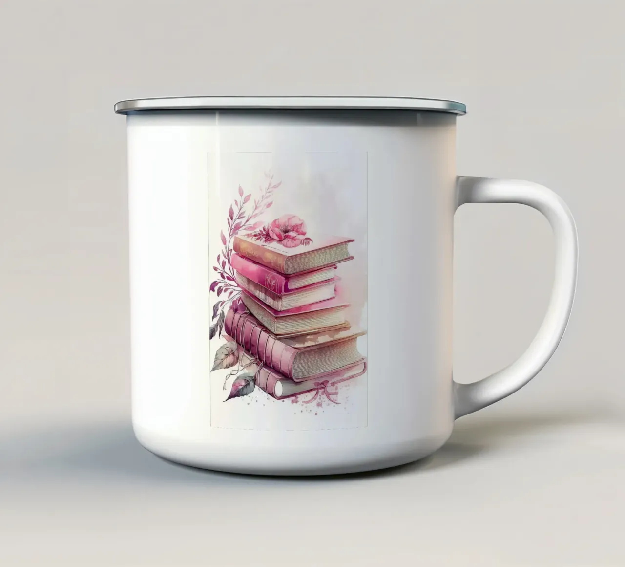 libri tazza in smalto da Jonathan R NASH