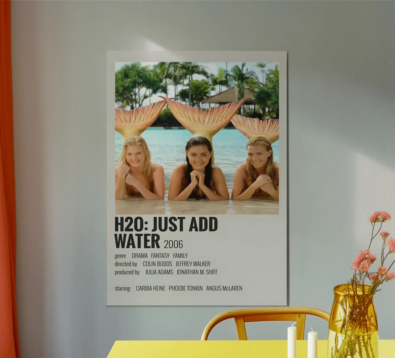 H20 JUST ADD WATER 2006 carta hahnemühle da MVFminimalist