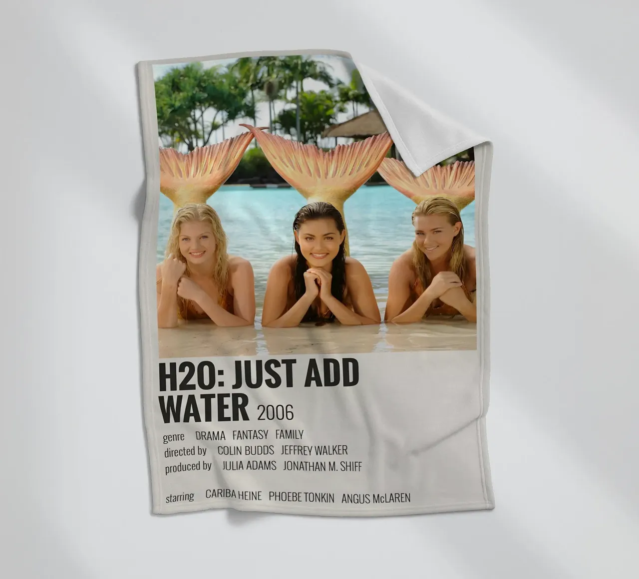 H20 JUST ADD WATER 2006 coperta in pile da MVFminimalist