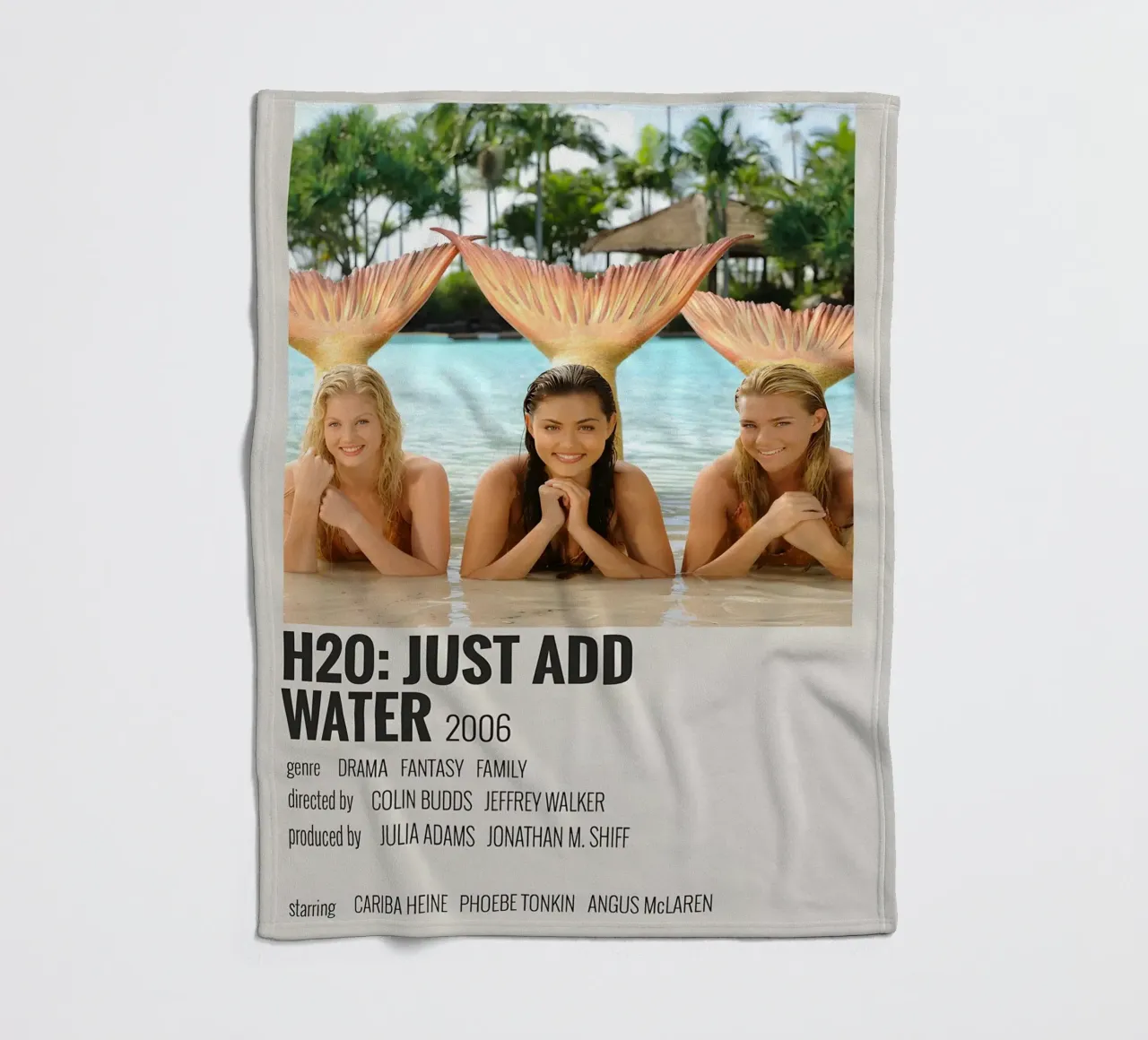 H20 JUST ADD WATER 2006 coperta in pile da MVFminimalist