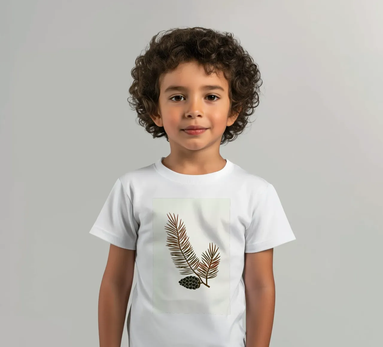 Pine kinder t-shirt van Kubistika