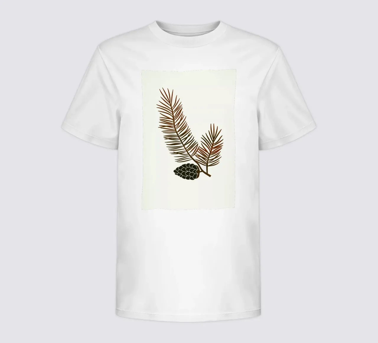 Pine kinder t-shirt van Kubistika