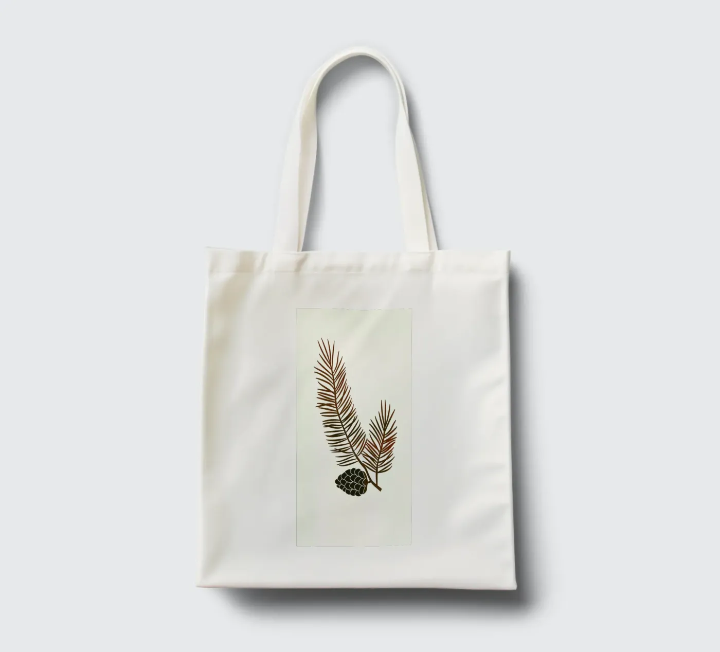 Pine tote bag by Kubistika
