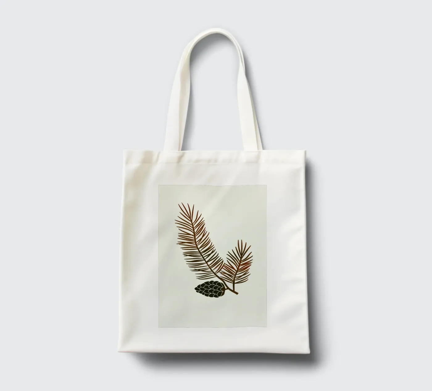 Pine tote bag by Kubistika