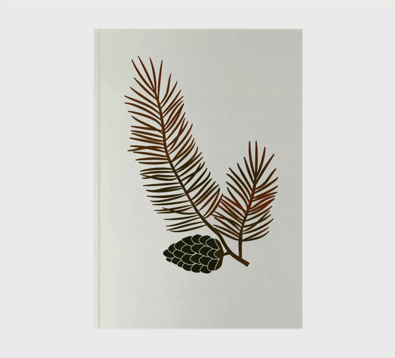 Pine notebook by Kubistika