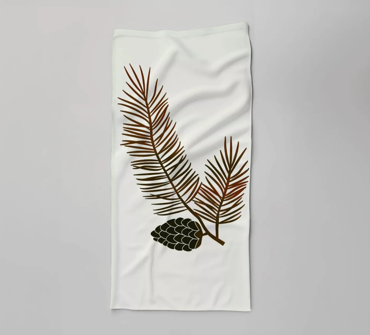 Pine asciugamano da bagno da Kubistika