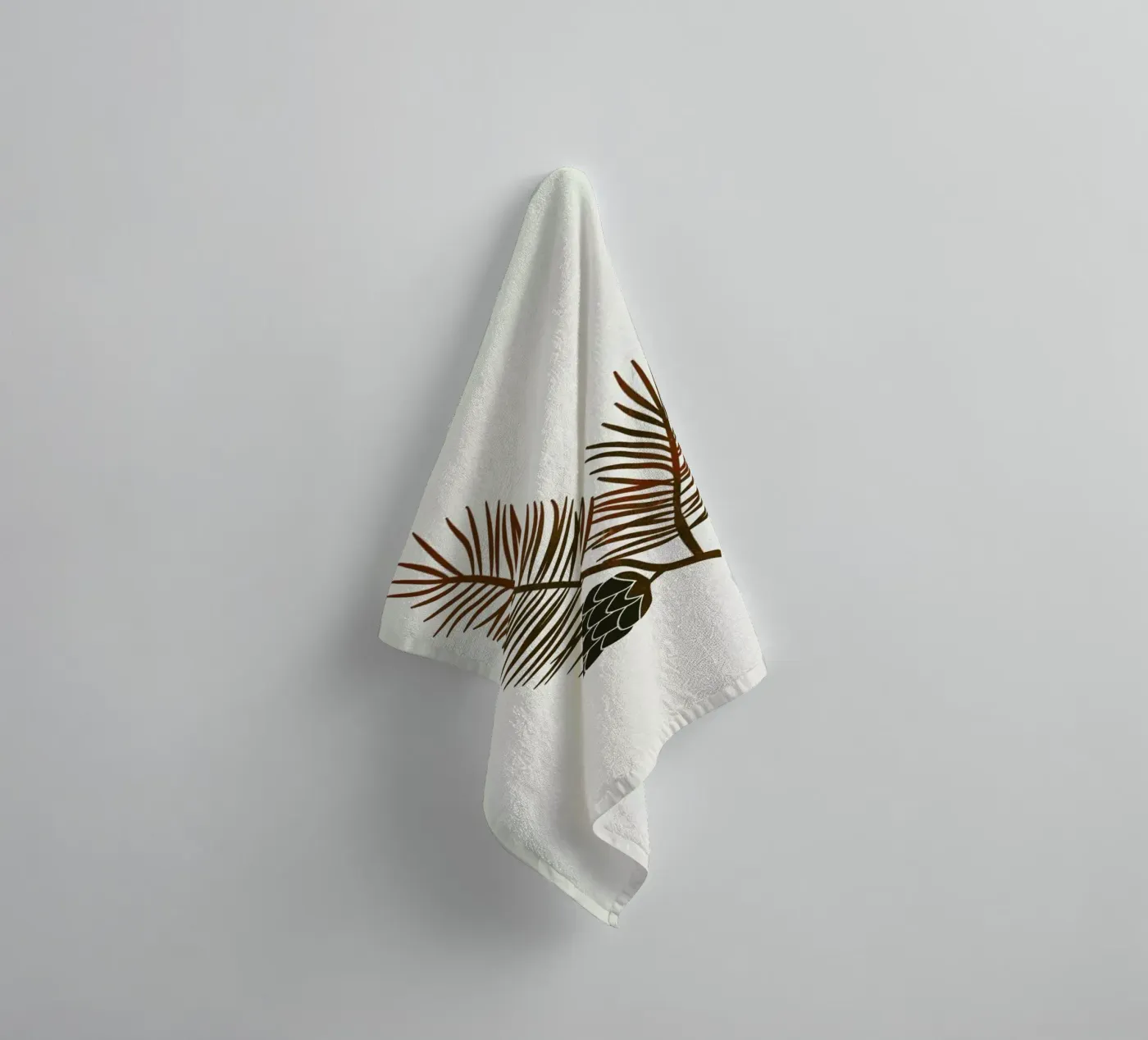 Pine asciugamano da bagno da Kubistika