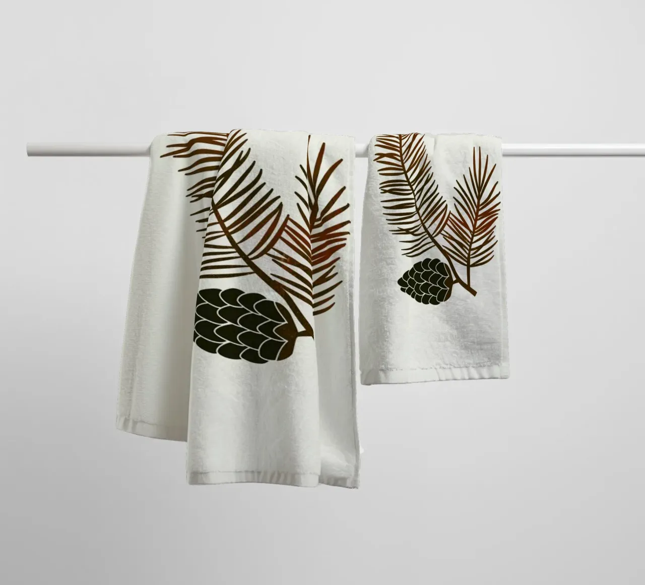 Pine badhanddoek van Kubistika