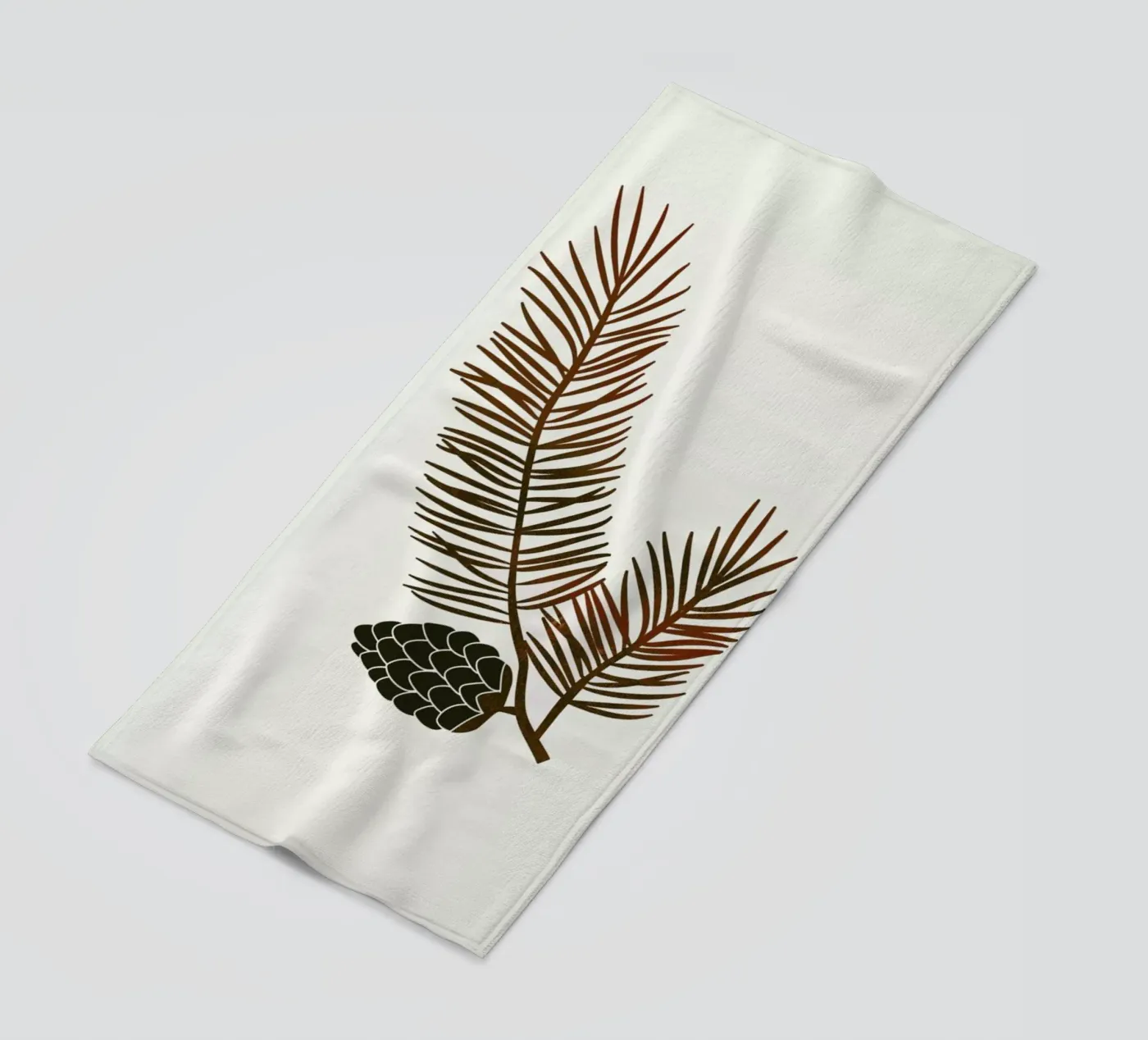 Pine Strandtuch von Kubistika