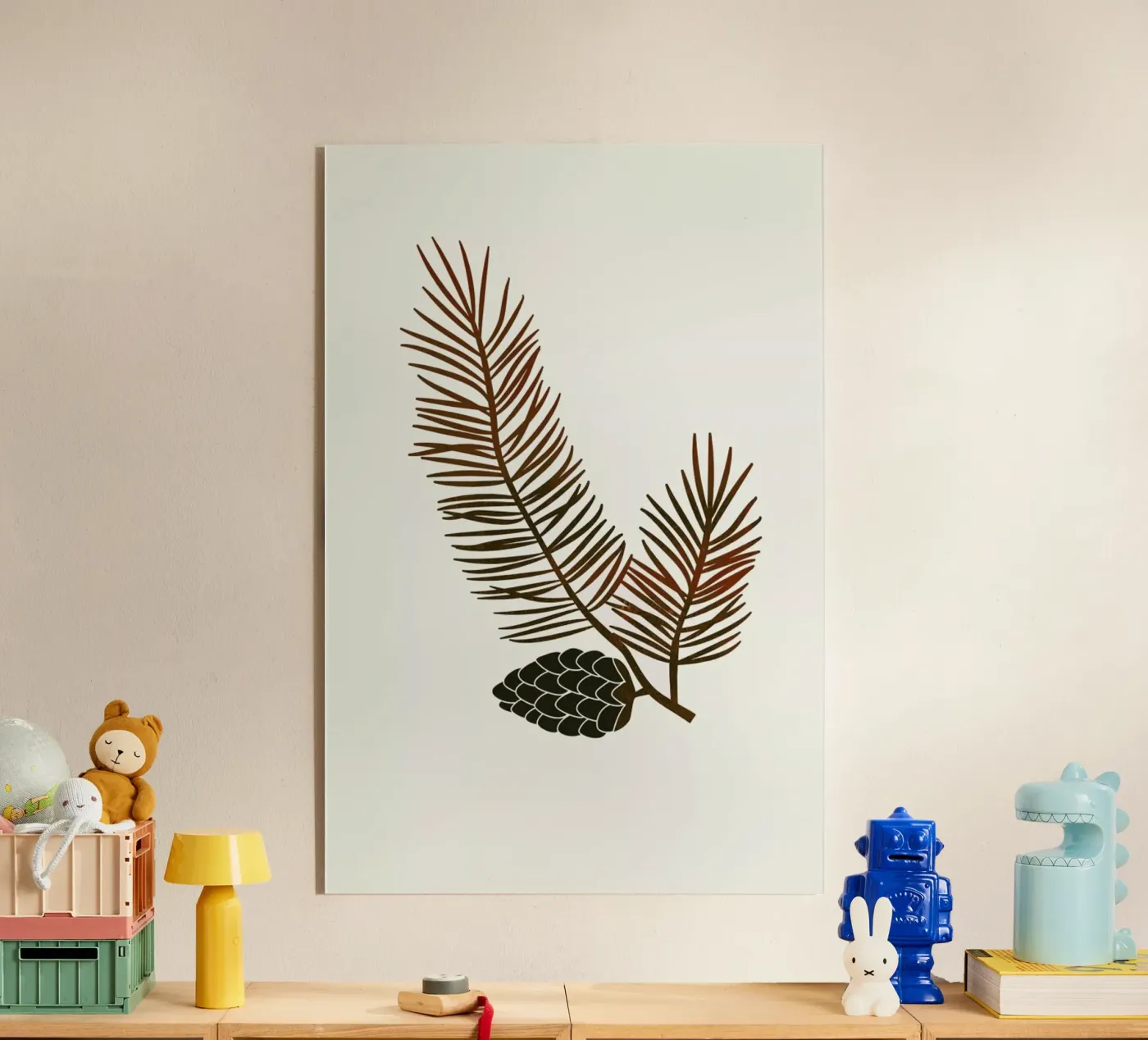 Pine acrylic glass by Kubistika