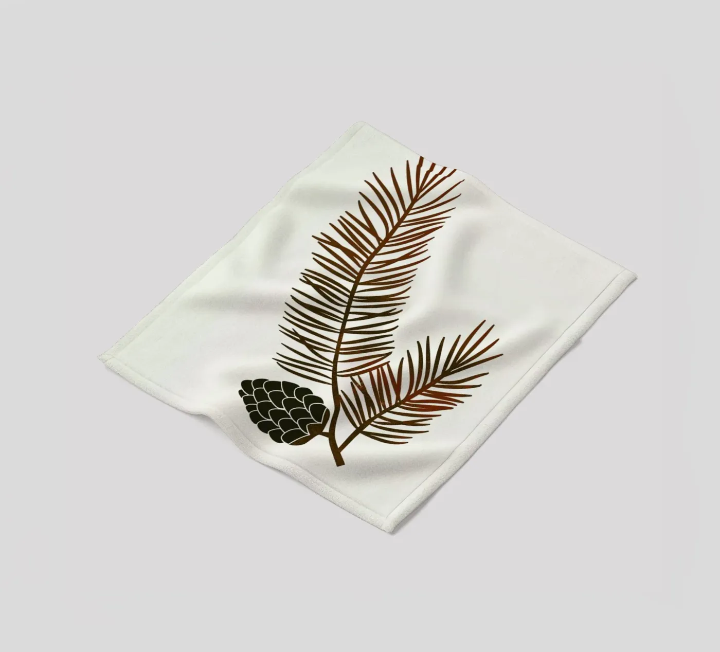 Pine Fleecedecke von Kubistika