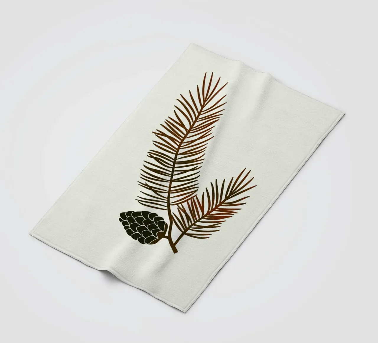 Pine fleecedeken van Kubistika