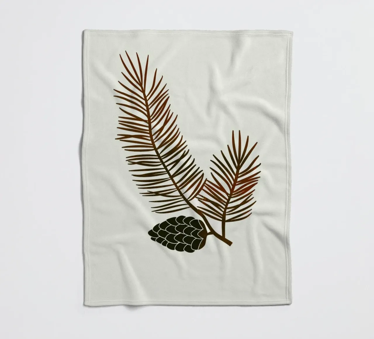 Pine fleecedeken van Kubistika