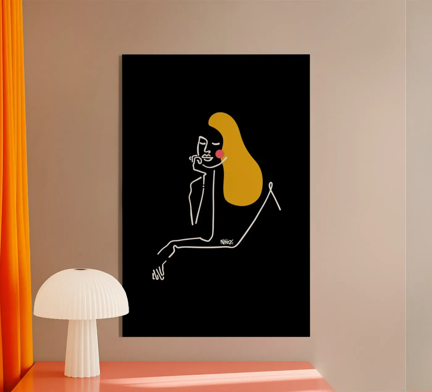 Look At Me plexiglass da Ninhol