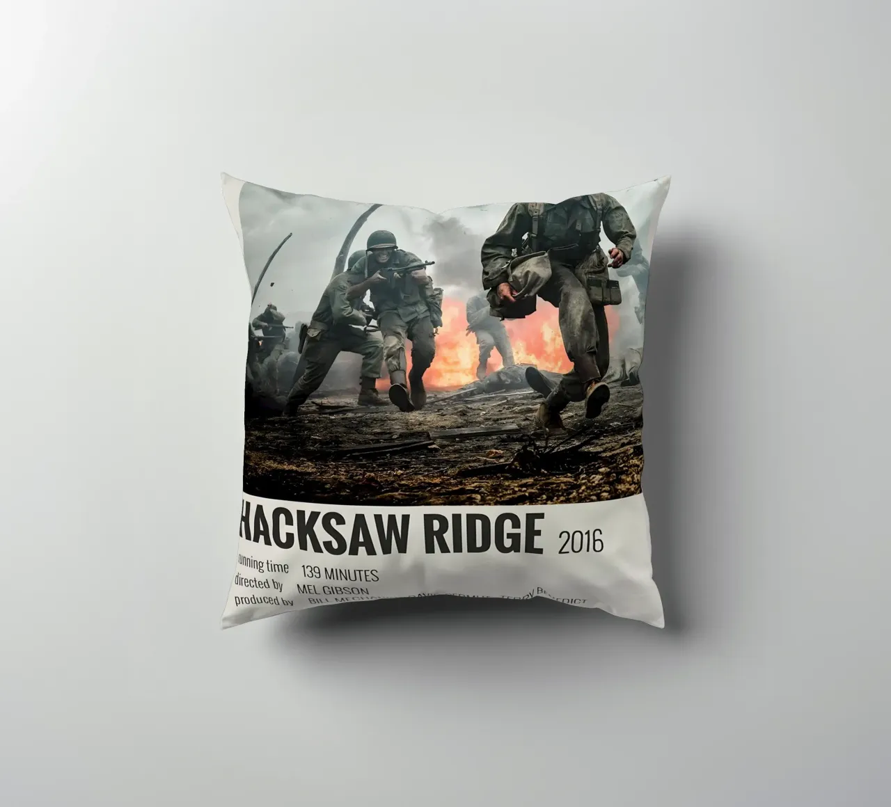 HACKSAW RIDGE 2016 cuscino da MVFminimalist