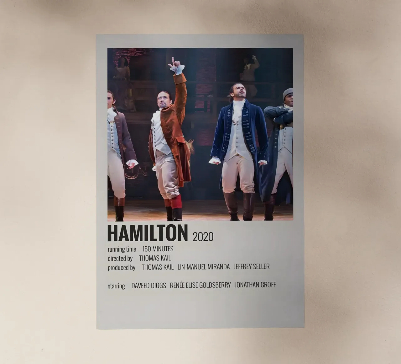 HAMILTON 2020 pellicola backlit da MVFminimalist