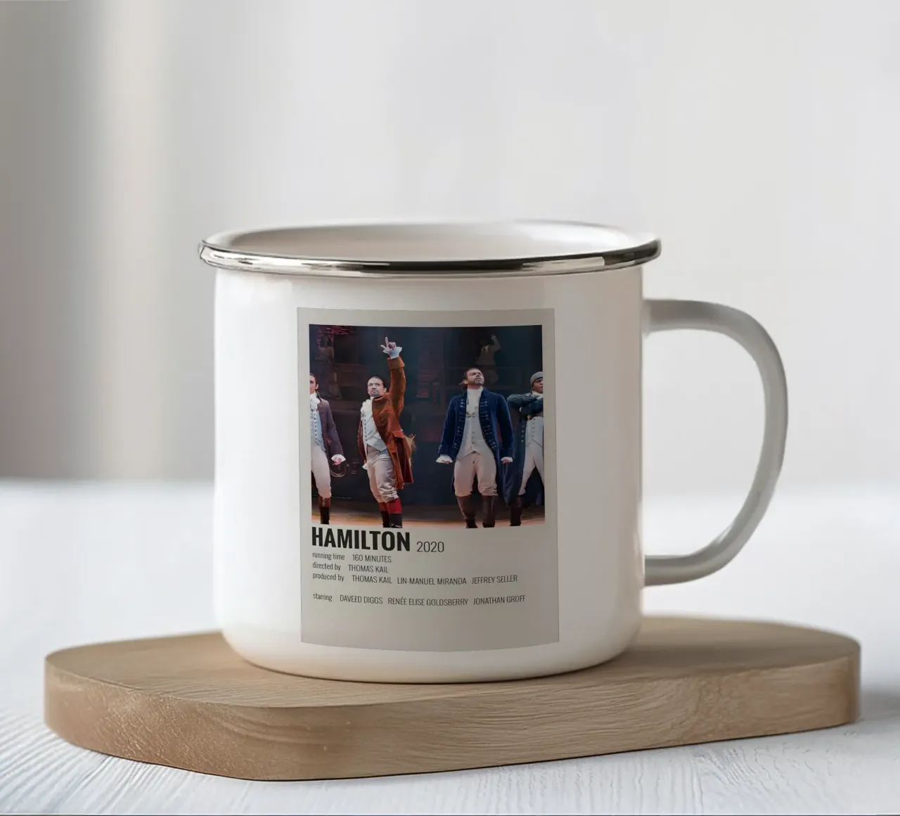 HAMILTON 2020 tazza in smalto da MVFminimalist