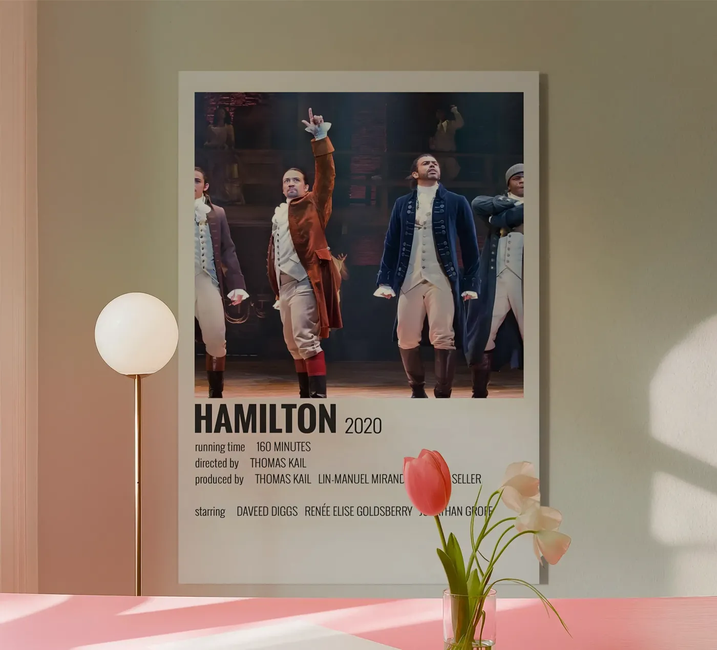 HAMILTON 2020 plexiglass da MVFminimalist