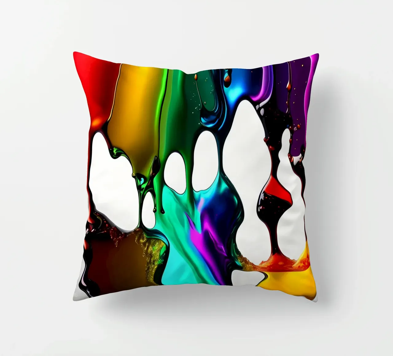 Abstrakt Farbenspiel cuscino da kosinsart.gallery