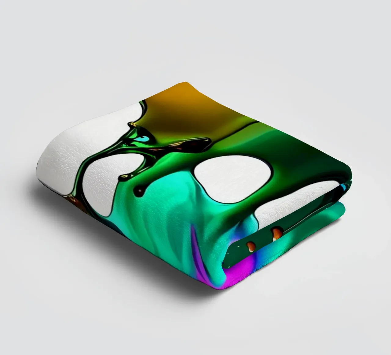 Abstrakt Farbenspiel towel by kosinsart.gallery