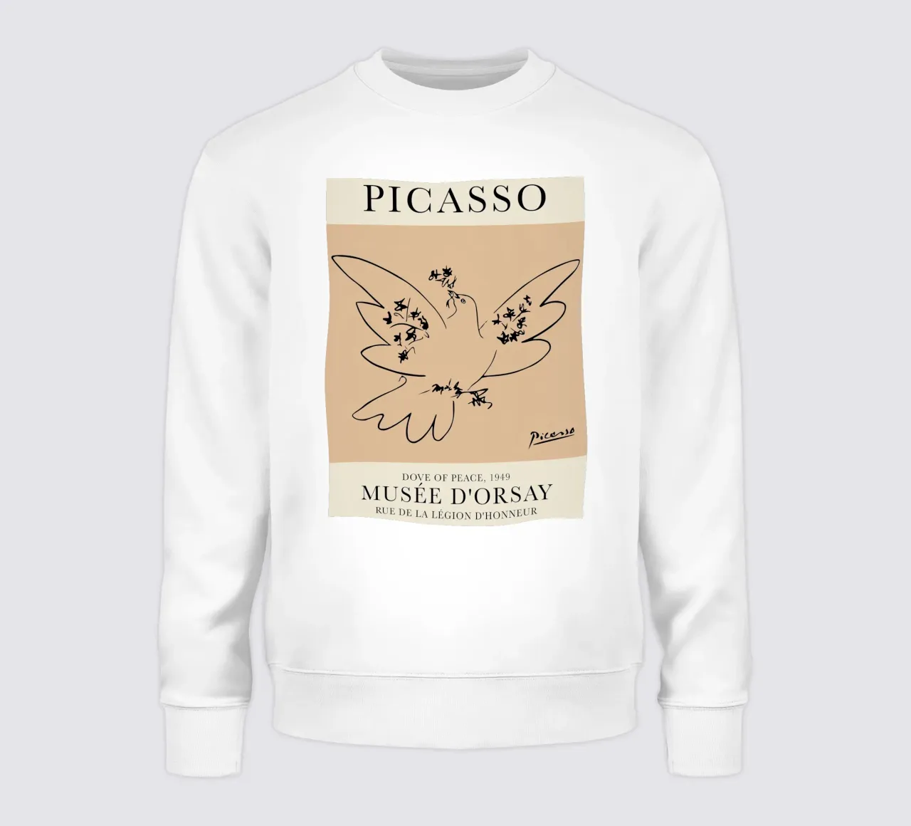 Picasso Dove Peace felpa da Jam Poster