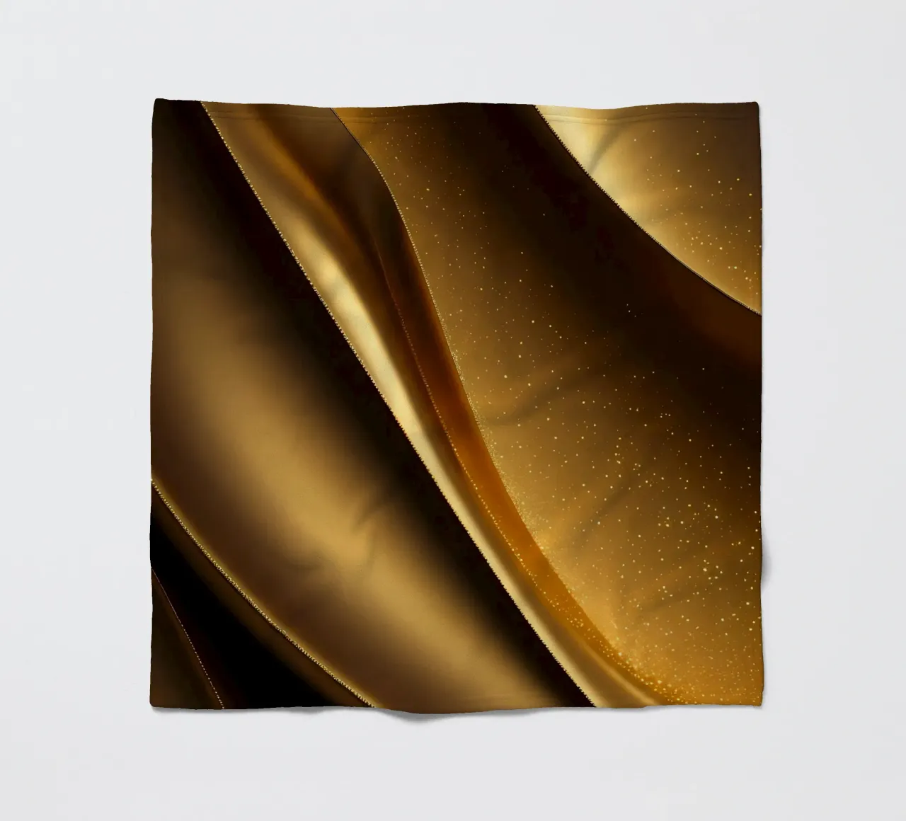 Abstrakt Golden Streifen fleece blanket by kosinsart.gallery