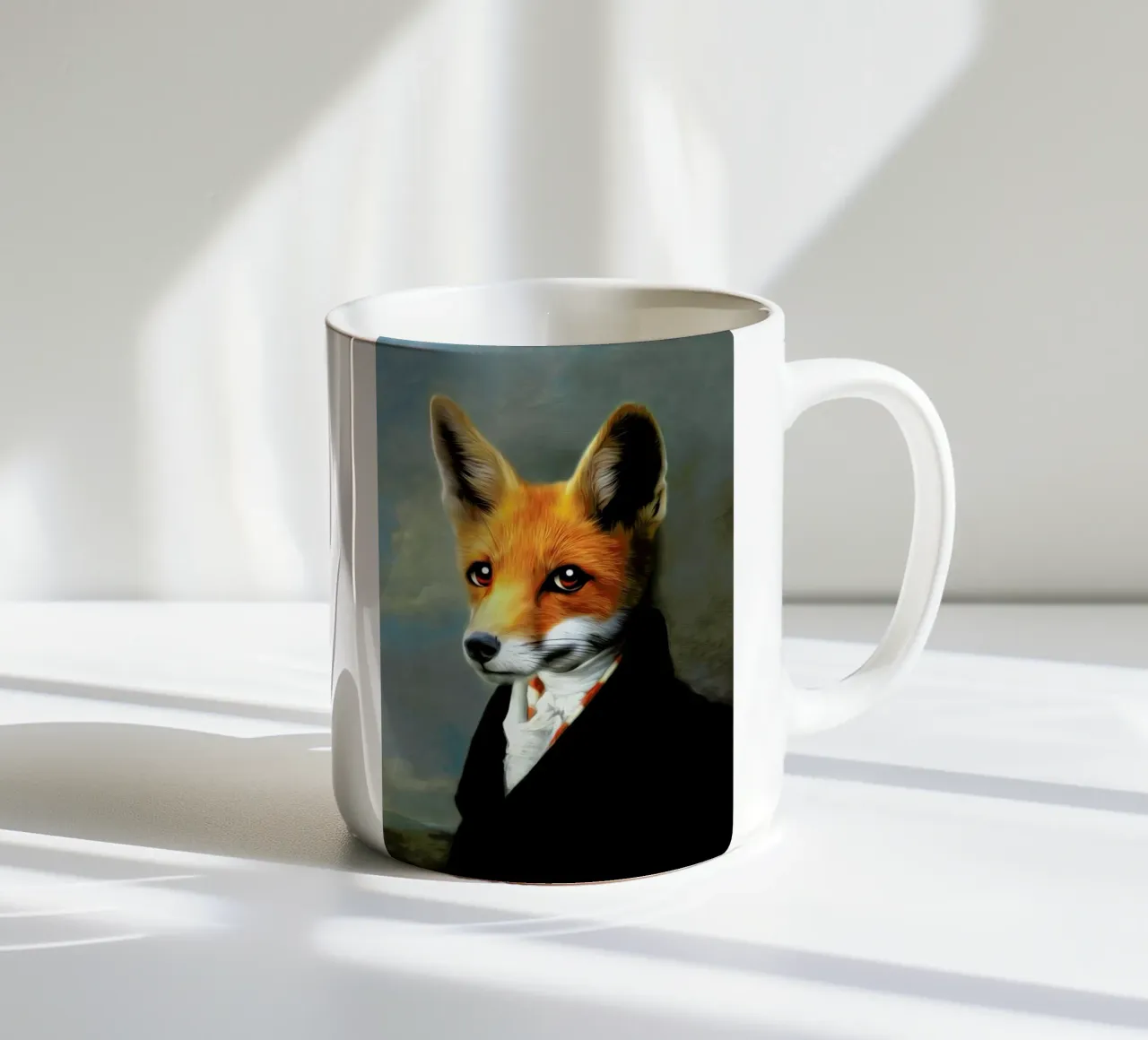 Willow ceramic mug by Tein Lucasson