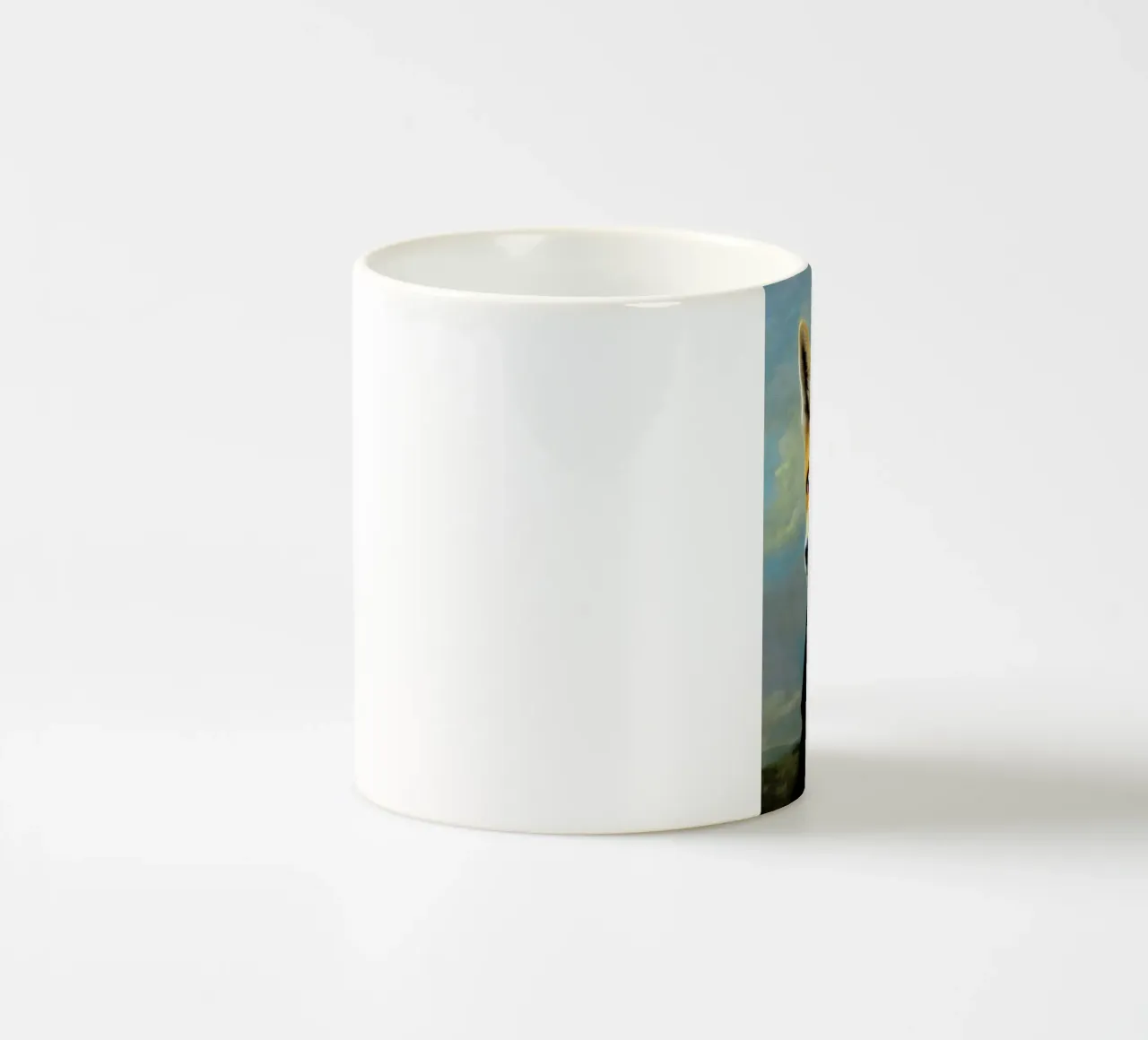 Willow ceramic mug by Tein Lucasson