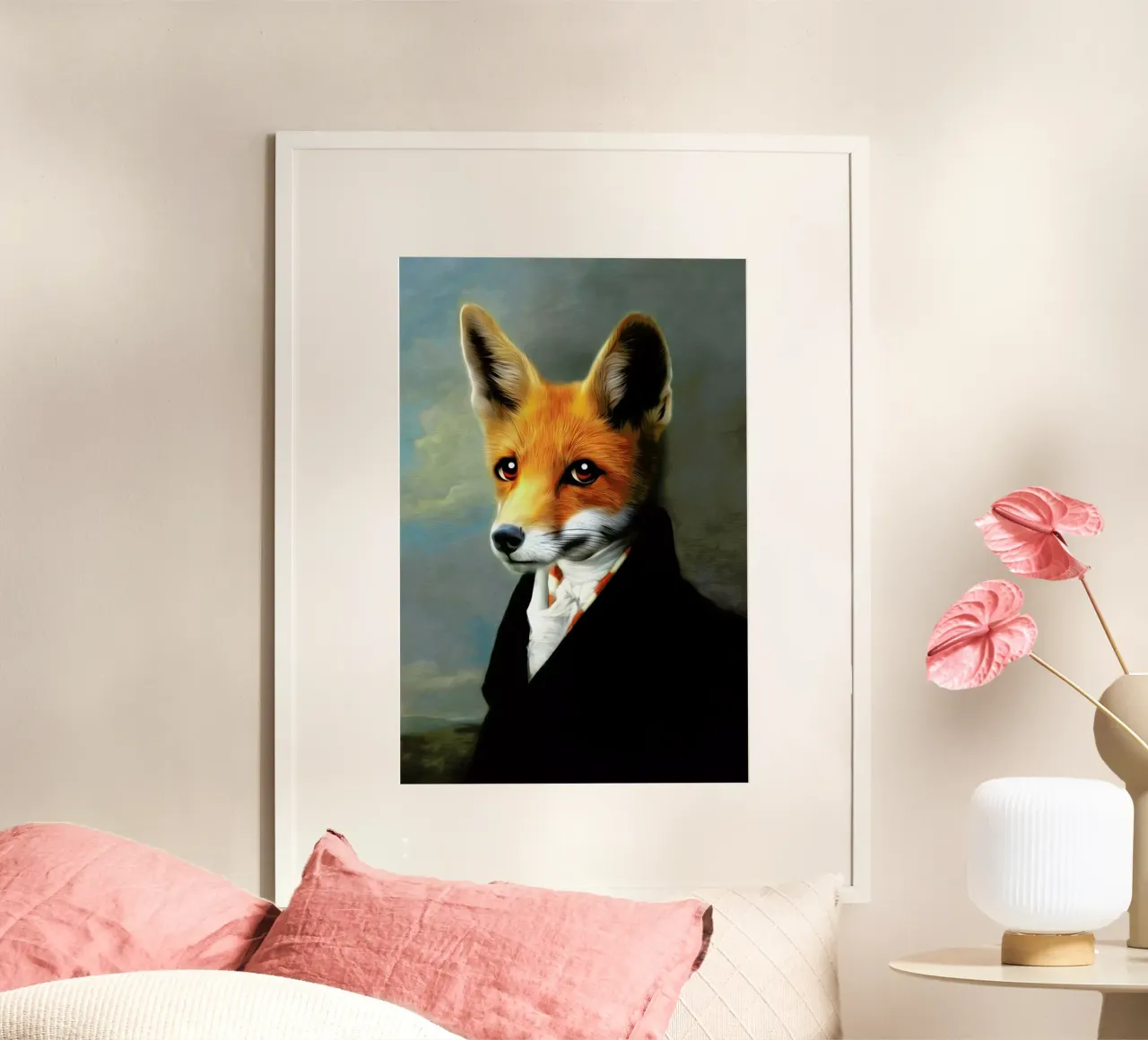 Willow poster con telaio in legno da Tein Lucasson