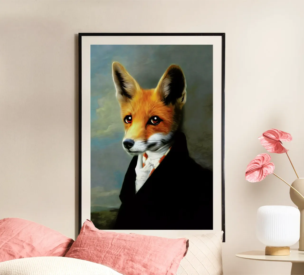 Willow poster con telaio in legno da Tein Lucasson