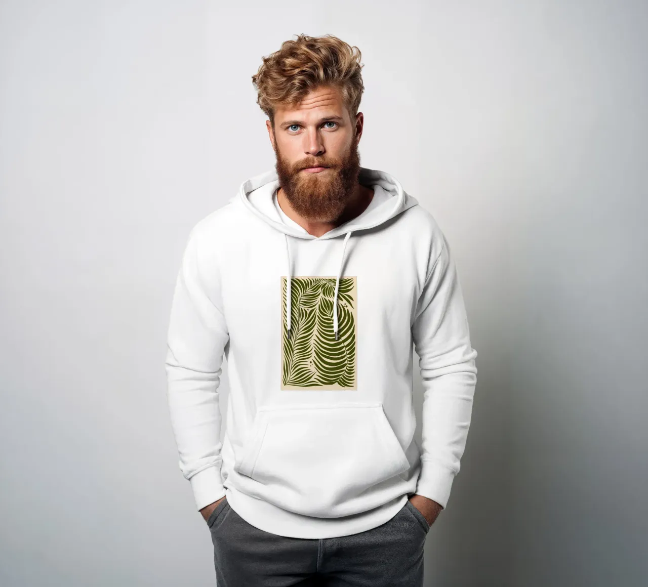 In Terms of Fern felpa con cappuccio da Pure