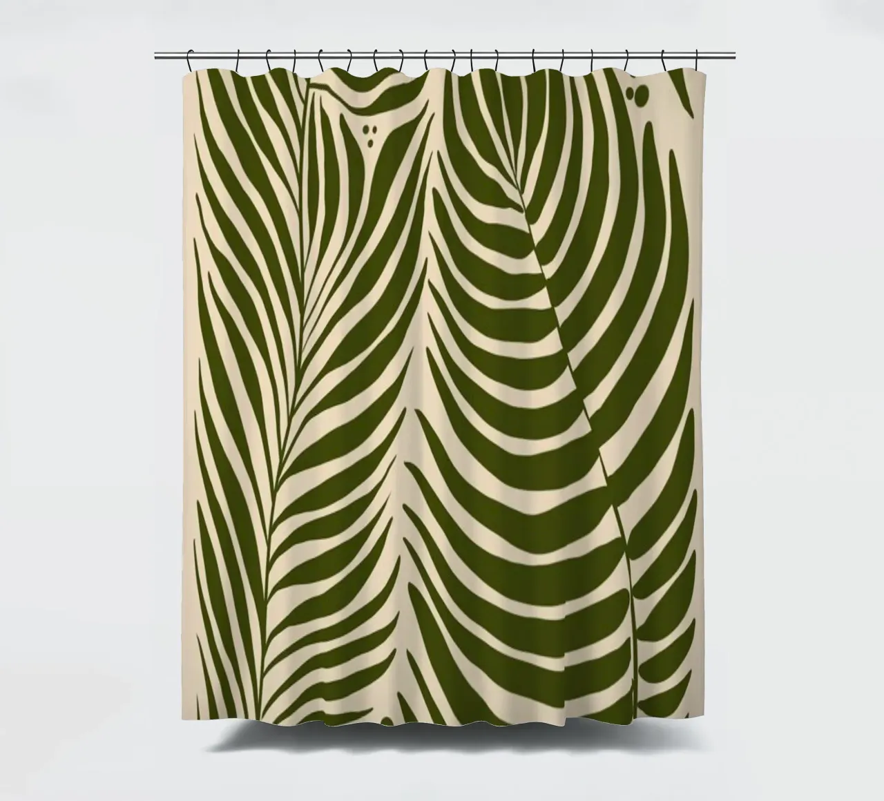 In Terms of Fern shower curtain by Pure