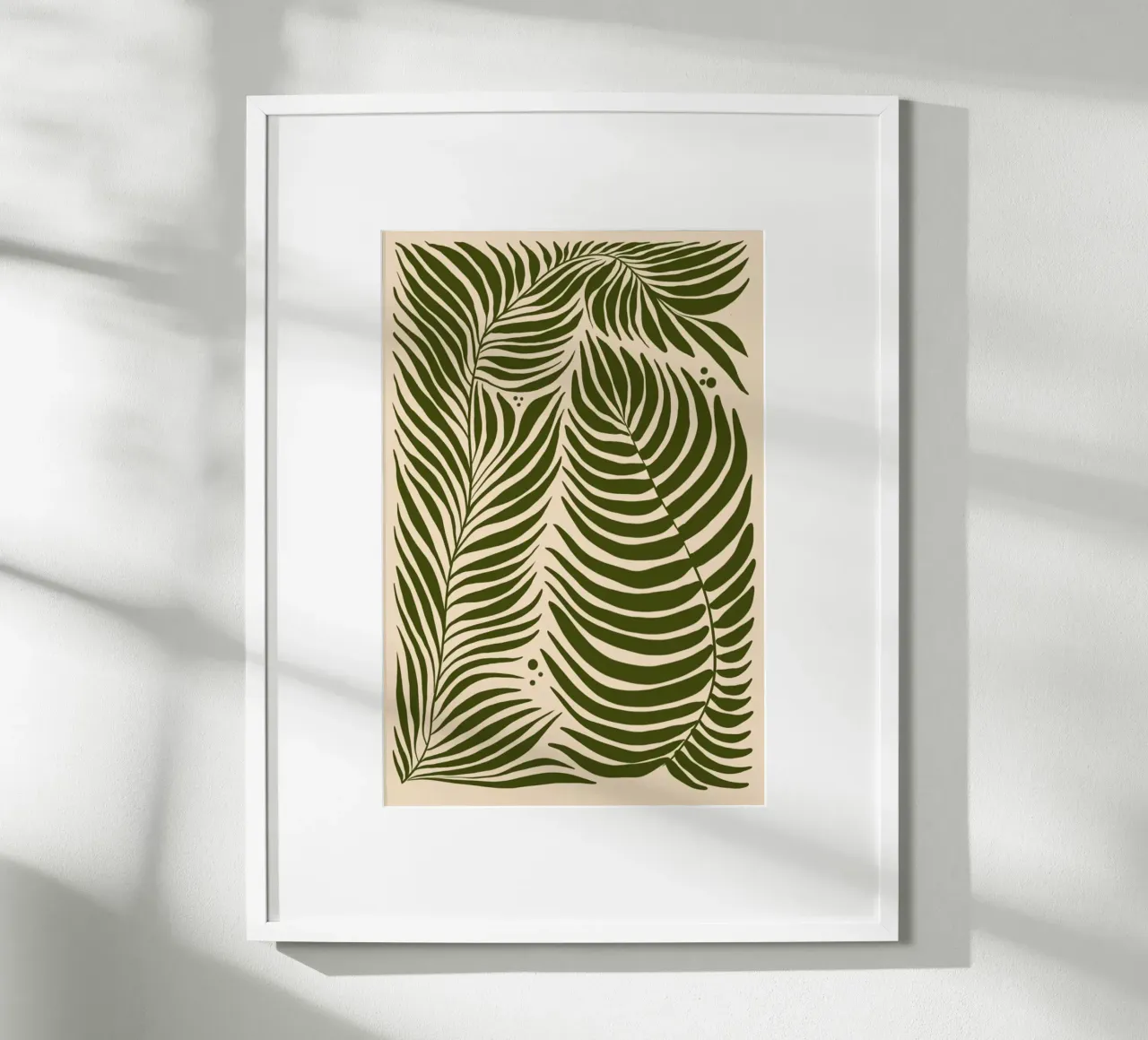 In Terms of Fern carta hahnemühle da Pure