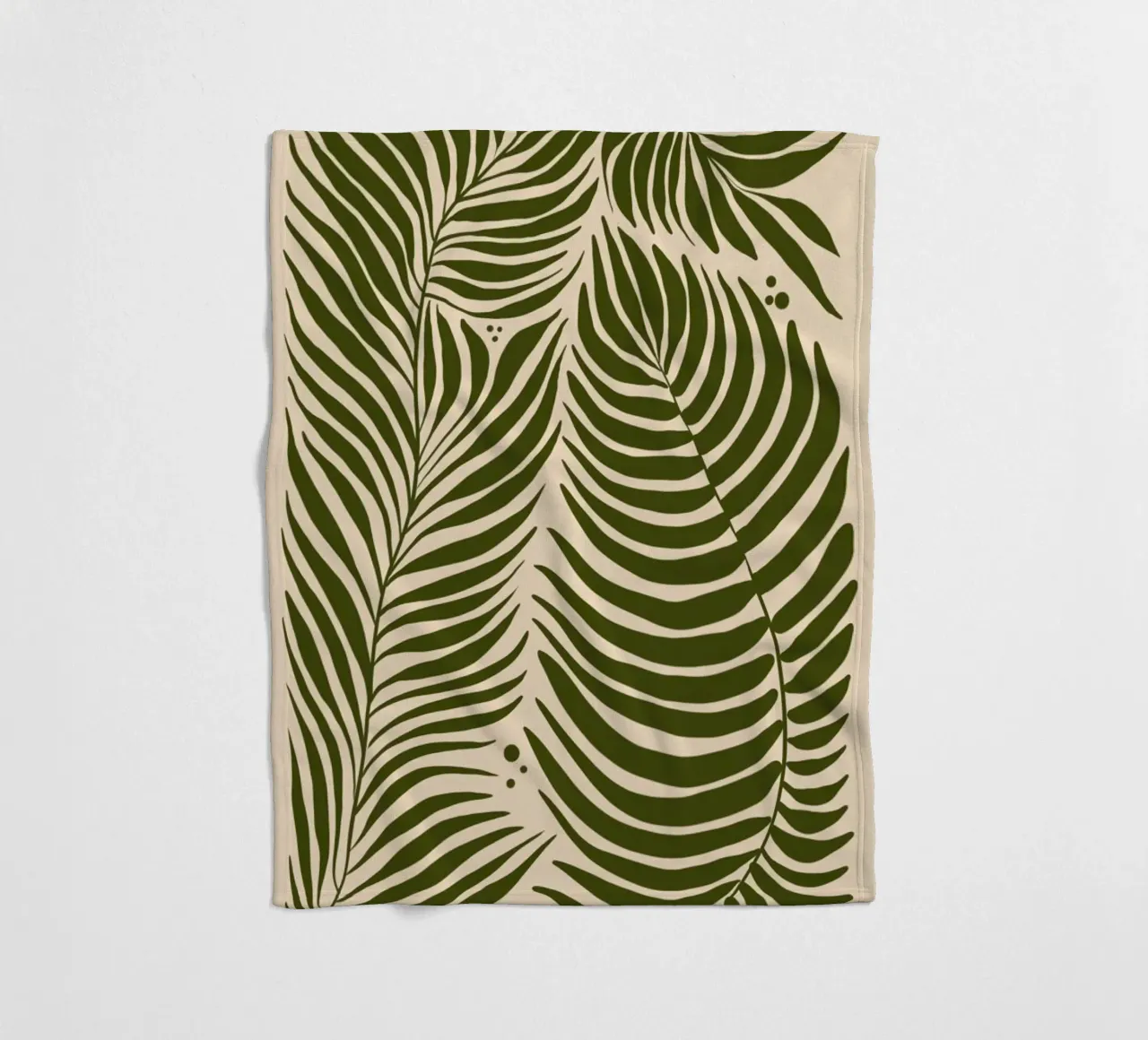 In Terms of Fern coperta in pile da Pure