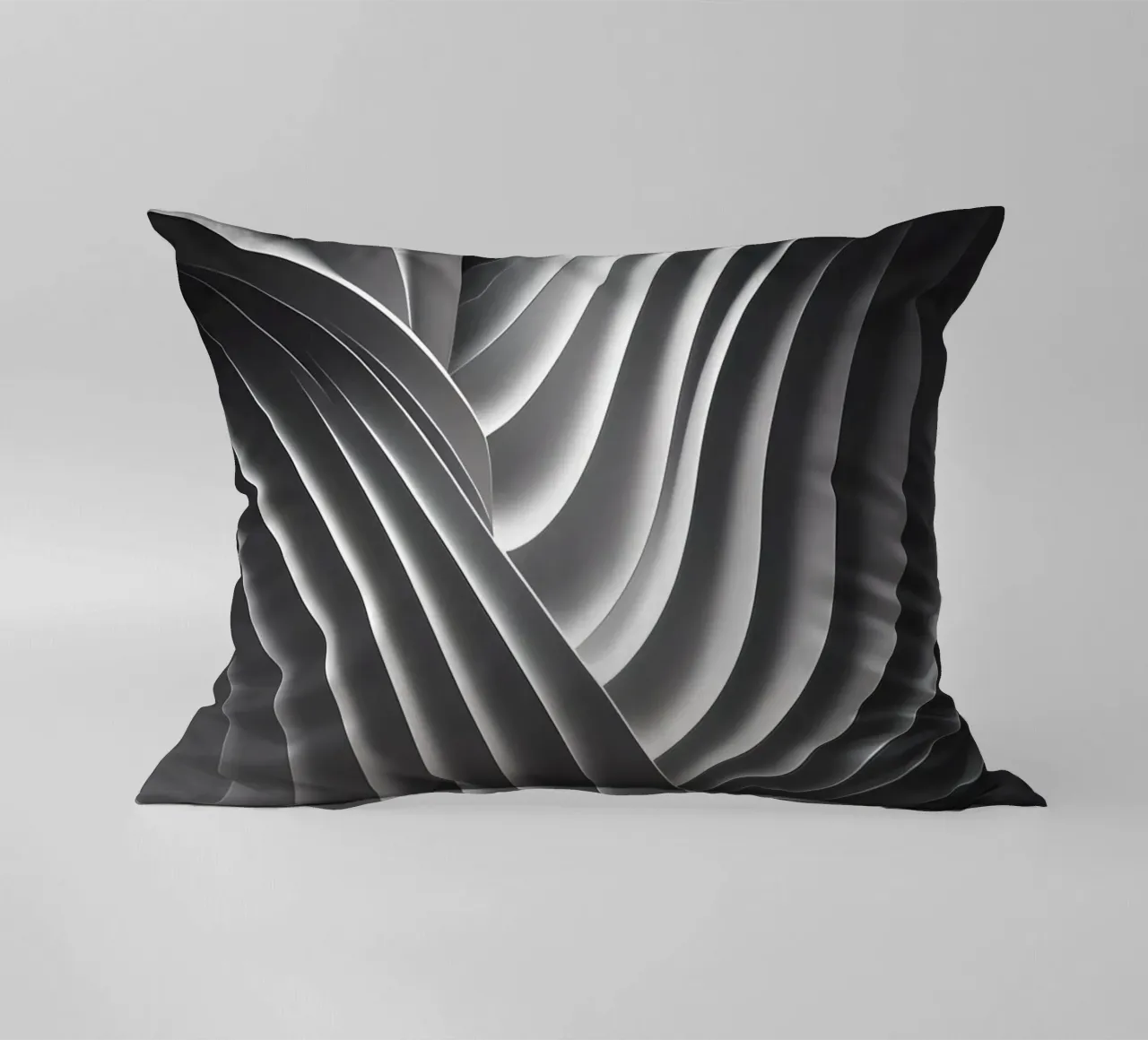 Abstrakt Streifenwellen cuscino da kosinsart.gallery