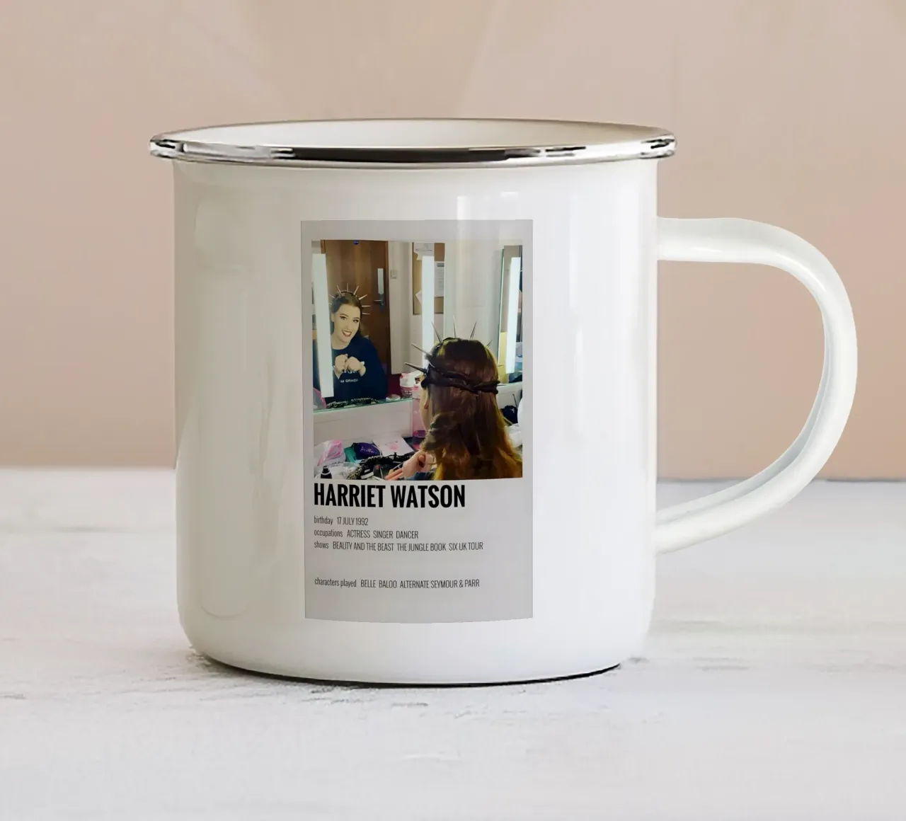 HARRIET WATSON tazza in smalto da MVFminimalist