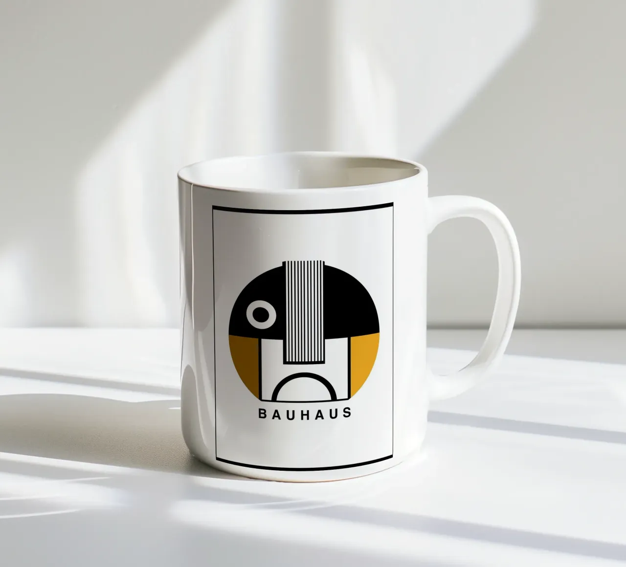 Bauhaus tazza in ceramica da Maegan