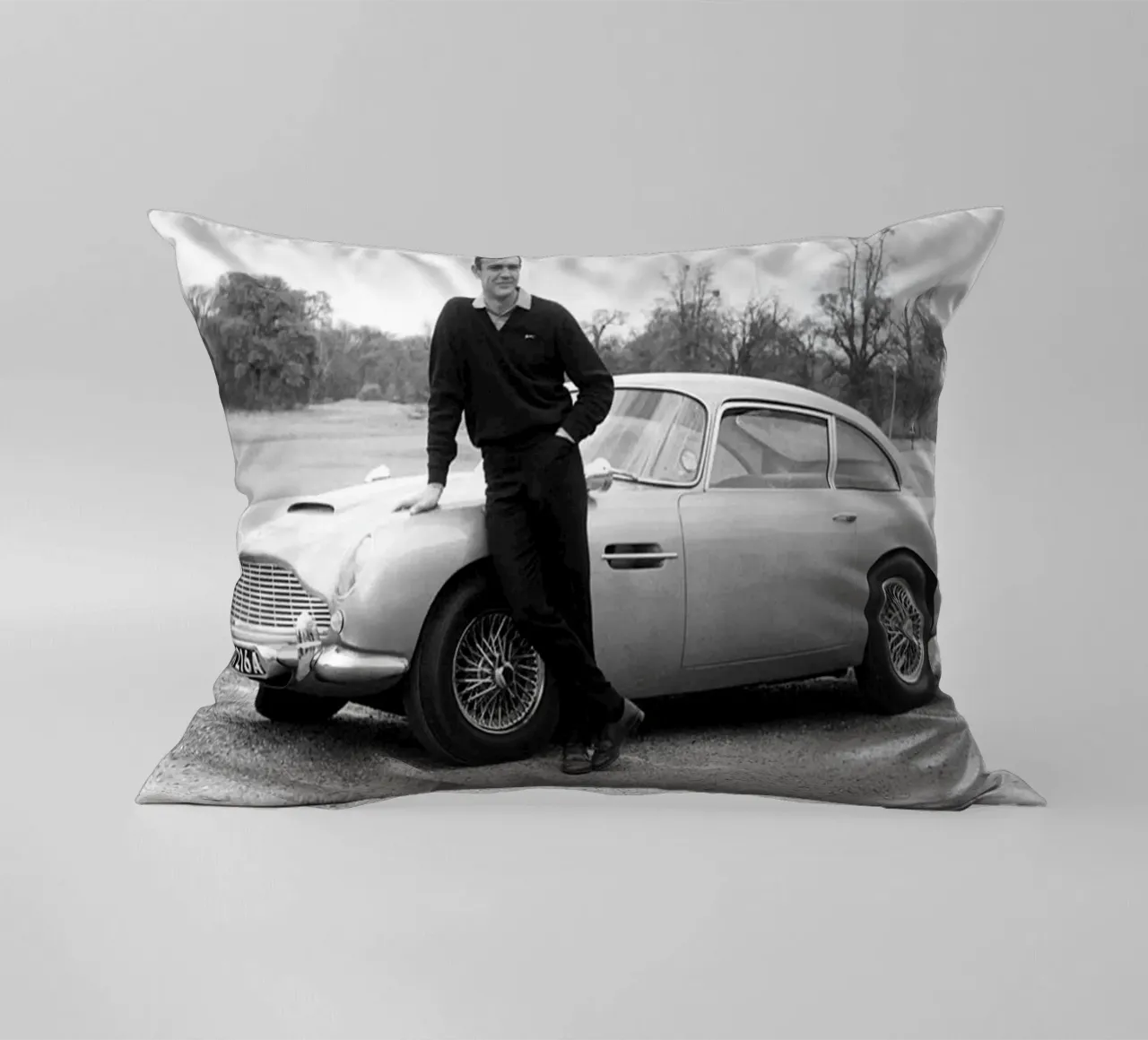 Il Sean con auto retrò cuscino da Martin studio
