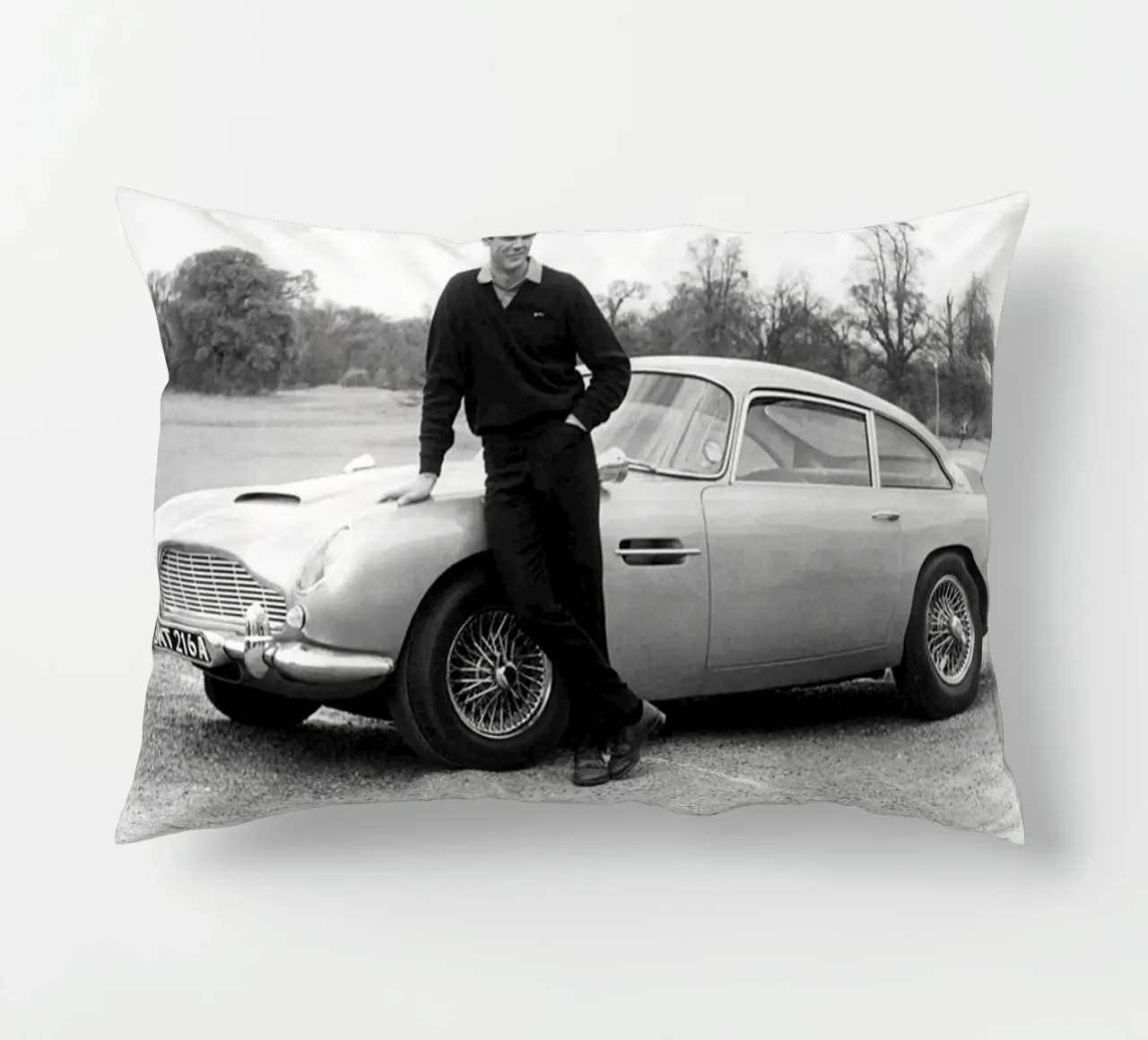 Il Sean con auto retrò cuscino da Martin studio