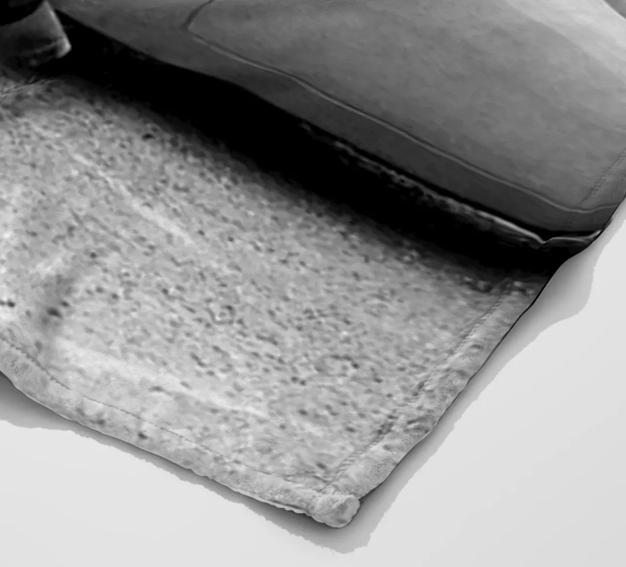 Il Sean con auto retrò coperta in pile da Martin studio