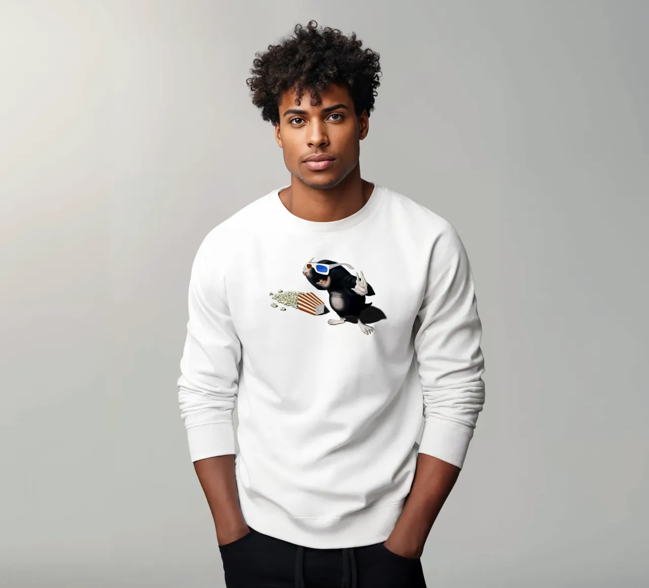 3d (Wordless) felpa da Rob Art | Illustration